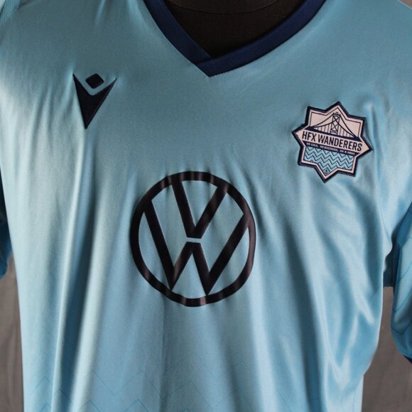 Halifax Wanderers Jersey - 2019 Home Jersey by Macron - Men's Medium - Picture 2 of 8